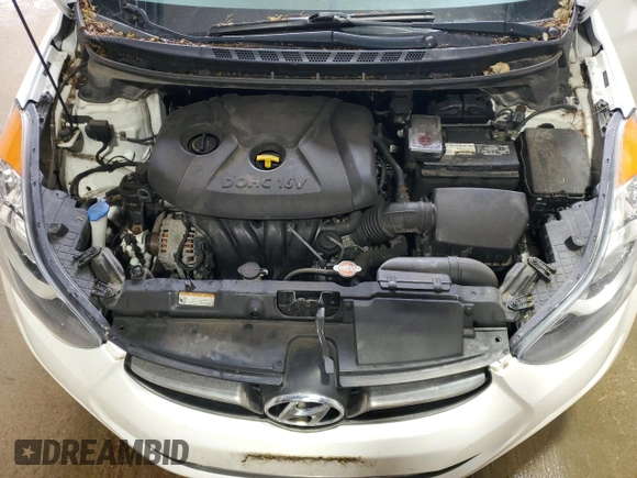 2012 Hyundai Elantra Limited z VIN 5NPDH4AE1CH099527, wystawiony jako Copart lot #58546635 z przebiegiem 153 363 mil mil oraz Czysty tytuł • Clean title. Historia ofert i sprzedaży dostępna na DreamBid. Obrazek 11.