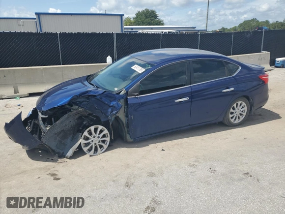 2019 Nissan Sentra S with VIN 3N1AB7AP4KY314927, listed as a Copart auction lot 63411785 with 45,658 mi miles and Non repairable. Bid and sale history available at DreamBid. Image 1.