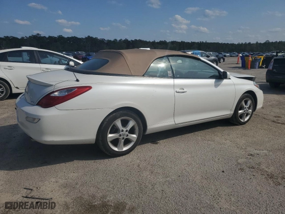 2007 Toyota Camry Solara SE with VIN 4T1FA38P27U114560, listed as a Copart auction lot 51198395 with 84,125 mi miles and Salvage Title. Bid and sale history available at carsss.com. Image 3.