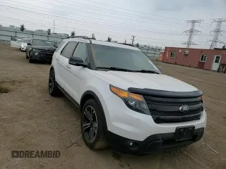 2014 Ford Explorer Sport with VIN 1FM5K8GT0EGB82176, listed as a Copart auction lot 60896715 with 129,576 mi miles and Salvage title. Bid and sale history available at DreamBid. Image 13.