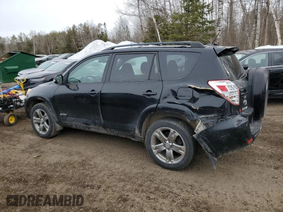 2012 Toyota RAV4 Sport with VIN 2T3RF4DV9CW202192, listed as a Copart auction lot 46890605 with 176,308 mi miles and Clean Title. Bid and sale history available at carsss.com. Image 2.