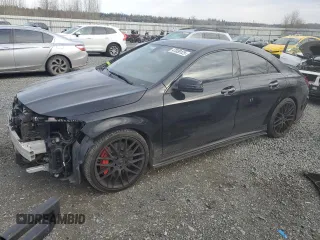 2018 Mercedes-Benz CLA with VIN WDDSJ5CB2JN579356, listed as a Copart auction lot 47038125 with 51,164 mi miles and Salvage Title. Bid and sale history available at carsss.com. Image 1.