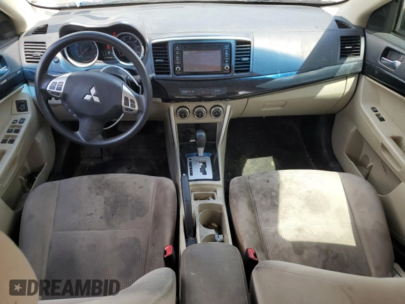 2017 Mitsubishi Lancer ES with VIN JA32U2FU9HU004330, listed as a Copart auction lot 63815694 with 109,104 mi miles and Salvage Title. Bid and sale history available at carsss.com. Image 8.