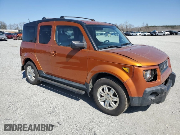 2006 Honda Element EX-P with VIN 5J6YH28786L024430, listed as a Copart auction lot 50093365 with 216,479 mi miles and Salvage Title. Bid and sale history available at DreamBid. Image 4.