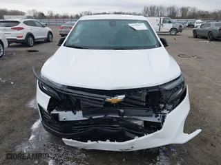 2024 Chevrolet Equinox LS with VIN 3GNAXHEG6RL279739, listed as a IAAI auction lot 41729677 with 10,027 mi miles. Bid and sale history available at carsss.com. Image 6.