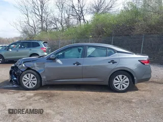 2024 Nissan Sentra S with VIN 3N1AB8BV8RY231322, listed as a IAAI auction lot 41955356 with 13,487 mi miles. Bid and sale history available at carsss.com. Image 15.