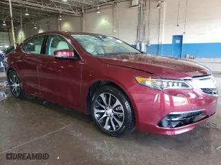 2015 Acura TLX with VIN 19UUB1F30FA012057, listed as a Copart auction lot 51821365 with 45,234 mi miles and Clean Title. Bid and sale history available at carsss.com. Image 4.
