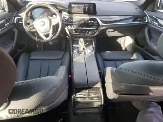 2020 BMW 5 Series 530i xDrive with VIN WBAJR7C09LCE07428, listed as a Copart auction lot 44449835 with 57,440 mi miles and Salvage title. Bid and sale history available at DreamBid. Image 8.