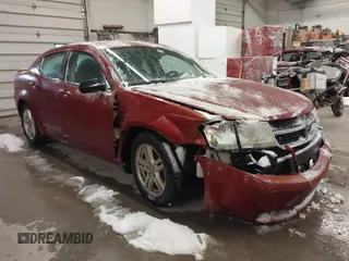 2009 Dodge Avenger SXT with VIN 1B3LC56B99N526607, listed as a IAAI auction lot 41216016 with 166,738 mi miles and . Bid and sale history available at carsss.com. Image 1.