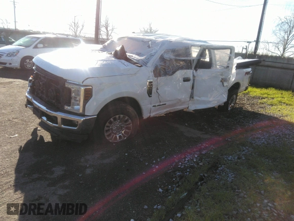 2018 Ford Super Duty F-250 SRW XL with VIN 1FT7W2BT9JEB27768, listed as a IAAI auction lot 41528069 with 110,274 mi miles. Bid and sale history available at carsss.com. Image 2.