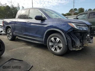 2017 Honda Ridgeline RTL-E with VIN 5FPYK3F76HB029879, listed as a Copart auction lot 83902514 with 49,618 mi miles and Salvage Title. Bid and sale history available at carsss.com. Image 4.
