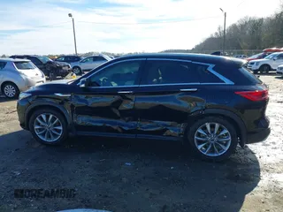 2020 Infiniti QX50 Luxe with VIN 3PCAJ5M12LF117067, listed as a IAAI auction lot 41172977 with 56,991 mi miles and . Bid and sale history available at DreamBid. Image 15.
