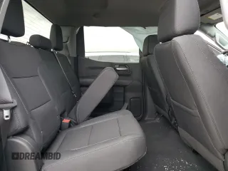 2024 Chevrolet Silverado 1500 Custom with VIN 3GCPDBEK0RG205397, listed as a Copart auction lot 47417315 with 750 mi miles and Salvage Title. Bid and sale history available at DreamBid. Image 10.