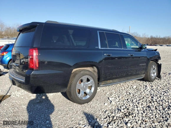 2016 Chevrolet Suburban LTZ with VIN 1GNSKJKC5GR467699, listed as a Copart auction lot 48130175 with 139,062 mi miles and Salvage Title. Bid and sale history available at carsss.com. Image 3.