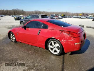 2005 Nissan 350Z Touring with VIN JN1AZ34D65M606303, listed as a Copart auction lot 42091085 with 159,838 mi miles and Salvage Title. Bid and sale history available at carsss.com. Image 2.