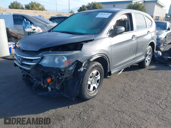2014 Honda CR-V LX with VIN 2HKRM4H35EH708515, listed as a IAAI auction lot 41610244 with Not Provided miles. Bid and sale history available at carsss.com. Image 17.