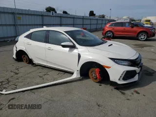 2018 Honda Civic Type R Touring z VIN SHHFK8G78JU200261, wystawiony jako Copart lot #49848535 z przebiegiem 32 426 mil mil oraz Szkody całkowita. Historia ofert i sprzedaży dostępna na DreamBid. Obrazek 4.