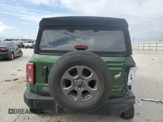 2024 Ford Bronco Big Bend with VIN 1FMDE7BH8RLA93453, listed as a Copart auction lot 49873645 with 1,379 mi miles and Salvage Title. Bid and sale history available at DreamBid. Image 6.