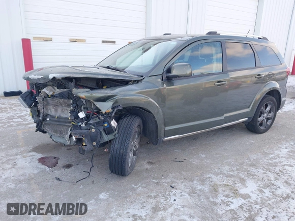 2017 Dodge Journey Crossroad Plus with VIN 3C4PDDGG5HT517581, listed as a IAAI auction lot 41225446 with 136,193 mi miles and . Bid and sale history available at DreamBid. Image 17.