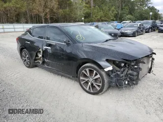 2017 Nissan Maxima S with VIN 1N4AA6AP3HC392231, listed as a Copart auction lot 77675904 with 123,897 mi miles and Salvage title. Bid and sale history available at DreamBid. Image 4.