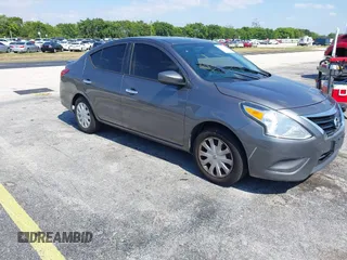 2016 Nissan Versa S Plus with VIN 3N1CN7AP6GL901666, listed as a IAAI auction lot 42126865 with 158,067 mi miles. Bid and sale history available at carsss.com. Image 1.