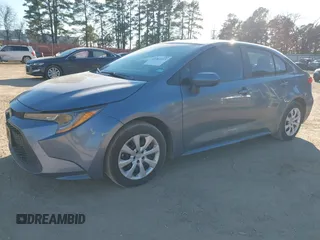 2022 Toyota Corolla LE with VIN 5YFEPMAE3NP335687, listed as a IAAI auction lot 41361115 with 54,105 mi miles and . Bid and sale history available at DreamBid. Image 18.