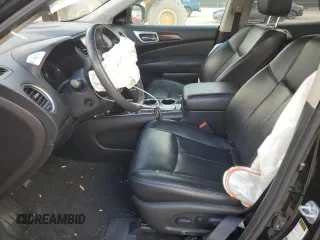 2016 Nissan Pathfinder Platinum with VIN 5N1AR2MN2GC644860, listed as a Copart auction lot 80128544 with 110,940 mi miles and Salvage Title. Bid and sale history available at carsss.com. Image 7.