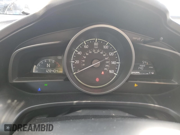 2017 Mazda 3 Touring with VIN 3MZBN1L7XHM102386, listed as a Copart auction lot 48802165 with 128,404 mi miles and Salvage Title. Bid and sale history available at carsss.com. Image 9.