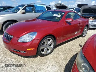 2007 Lexus SC 430 with VIN JTHFN45Y079010971, listed as a Copart auction lot 73927854 with 86,436 mi miles and Non Repairable. Bid and sale history available at DreamBid. Image 1.