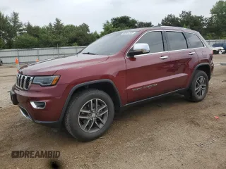 2018 Jeep Grand Cherokee Limited with VIN 1C4RJFBG6JC127403, listed as a Copart auction lot 60741385 with 117,151 mi miles and Salvage title. Bid and sale history available at DreamBid. Image 1.