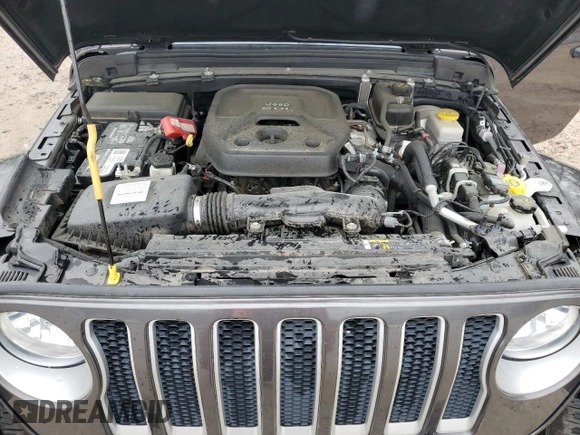 2020 Jeep Wrangler Unlimited Sahara with VIN 1C4HJXEN2LW149623, listed as a Copart auction lot 50906705 with 71,919 mi miles and Salvage title. Bid and sale history available at DreamBid. Image 14.