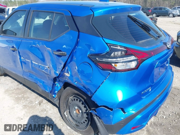 2023 Nissan Kicks S with VIN 3N1CP5BV4PL559498, listed as a IAAI auction lot 41669632 with 32,699 mi miles. Bid and sale history available at carsss.com. Image 17.