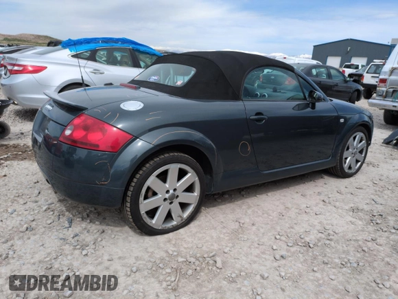 2005 Audi TT with VIN TRUUT28N951011316, listed as a Copart auction lot 51830155 with 149,395 mi miles and Salvage Title. Bid and sale history available at carsss.com. Image 3.