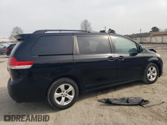 2013 Toyota Sienna LE AAS with VIN 5TDKK3DC8DS356112, listed as a Copart auction lot 51273935 with 254,313 mi miles and Salvage Title. Bid and sale history available at carsss.com. Image 3.