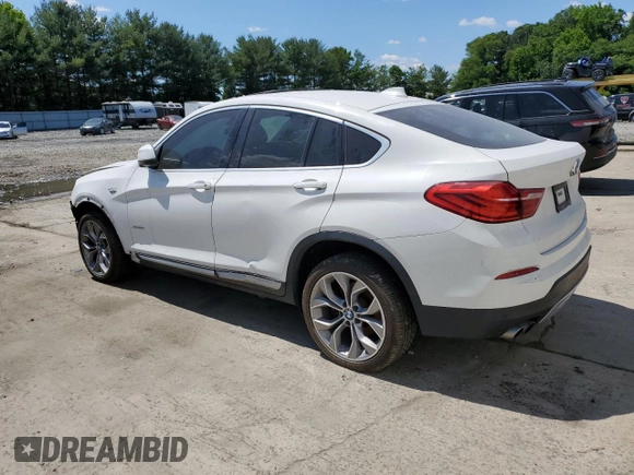 2018 BMW X4 xDrive28i with VIN 5UXXW3C50J0Y66156, listed as a Copart auction lot 57264234 with 0 mi miles and Clean Title. Bid and sale history available at carsss.com. Image 2.