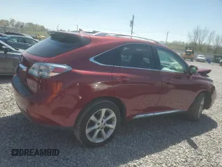 2012 Lexus RX 350 with VIN 2T2ZK1BA5CC079524, listed as a Copart auction lot 49630395 with 80,029 mi miles and Salvage Title. Bid and sale history available at DreamBid. Image 3.