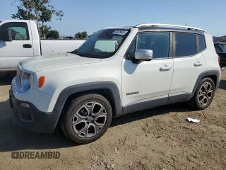 2015 Jeep Renegade Limited z VIN ZACCJADT0FPB75405, wystawiony jako Copart lot #60529835 z przebiegiem 131 330 mil mil oraz Szkoda całkowita • Salvage title. Historia ofert i sprzedaży dostępna na DreamBid. Obrazek 1.