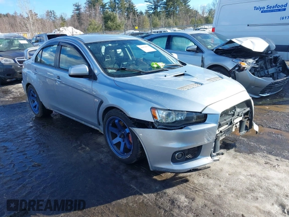 2008 Mitsubishi Lancer Evolution GSR with VIN JA3AW86V78U048263, listed as a IAAI auction lot 41670970 with 146,293 mi miles. Bid and sale history available at carsss.com. Image 1.