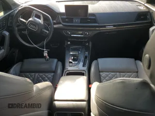 2018 Audi SQ5 with VIN WA1C4BFY1J2152136, listed as a Copart auction lot 89361275 with 53,603 mi miles and Salvage Title. Bid and sale history available at DreamBid. Image 8.