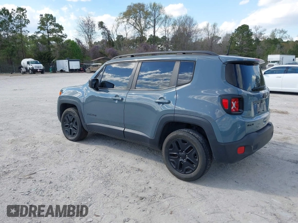 2018 Jeep Renegade Sport with VIN ZACCJBAB2JPH34804, listed as a IAAI auction lot 41899918 with 127,016 mi miles. Bid and sale history available at carsss.com. Image 3.