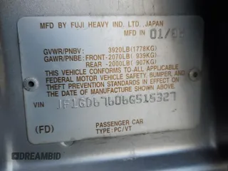 2006 Subaru Impreza i z VIN JF1GD67606G515327, wystawiony jako Copart lot #44464575 z przebiegiem 241 362 mil mil oraz Szkoda całkowita • Salvage title. Historia ofert i sprzedaży dostępna na DreamBid. Obrazek 15.