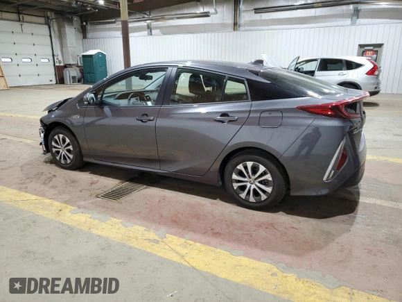 2022 Toyota Prius LE with VIN JTDKAMFP9N3210281, listed as a Copart auction lot 43341595 with 10,502 mi miles and Salvage title. Bid and sale history available at DreamBid. Image 2.