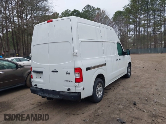 2021 Nissan NV SV with VIN 1N6AF0LY7MN802829, listed as a IAAI auction lot 41781129 with 132,609 mi miles. Bid and sale history available at carsss.com. Image 4.