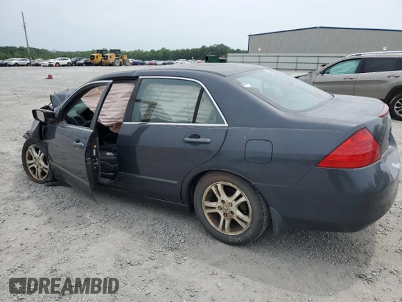 2006 Honda Accord LX SE z VIN 1HGCM56396A020395, wystawiony jako Copart lot #57247205 z przebiegiem Nie podano mil oraz Szkoda całkowita • Salvage title. Historia ofert i sprzedaży dostępna na DreamBid. Obrazek 2.