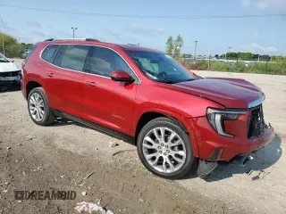 2024 GMC Acadia FWD Denali z VIN 1GKENLKS6RJ160905, wystawiony jako Copart lot #65248494 z przebiegiem 2 431 mil mil oraz Szkoda całkowita • Salvage title. Historia ofert i sprzedaży dostępna na DreamBid. Obrazek 4.
