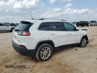 2019 Jeep Cherokee Latitude with VIN 1C4PJLCB2KD307482, listed as a Copart auction lot 59474485 with 69,628 mi miles and Salvage title. Bid and sale history available at DreamBid. Image 3.