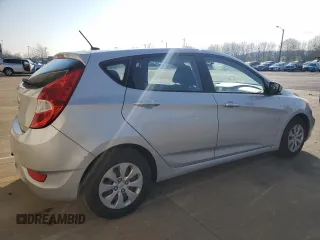 2015 Hyundai Accent GS with VIN KMHCT5AE8FU212900, listed as a Copart auction lot 51001925 with 92,750 mi miles and Salvage Title. Bid and sale history available at carsss.com. Image 3.