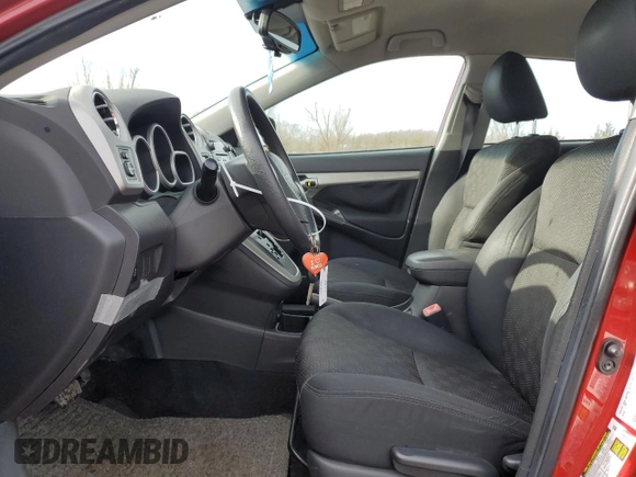 2009 Pontiac Vibe w/1SB with VIN 5Y2SP67029Z432885, listed as a Copart auction lot 86887634 with 182,463 mi miles and Salvage Title. Bid and sale history available at carsss.com. Image 7.
