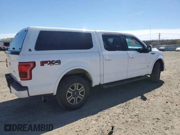 2015 Ford F-150 XLT with VIN 1FTEW1EG1FKD86702, listed as a Copart auction lot 50344285 with 164,101 mi miles and Salvage Title. Bid and sale history available at carsss.com. Image 3.