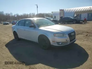 2007 Audi A4 2.0T with VIN WAUAF78E57A017762, listed as a Copart auction lot 50234585 with 159,666 mi miles and Salvage Title. Bid and sale history available at carsss.com. Image 11.